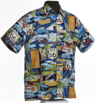 Mother Road Route 66 Hawaiian shirts  and t-shirts